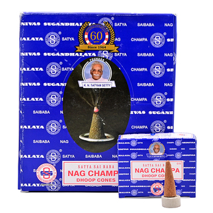 Satya真理Nag Champa印度香薰天然香料熏香锥香塔香檀香醇厚持久