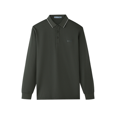 HLA/海澜之家轻商务长袖POLO男