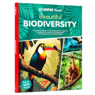 DK超阅星球 美丽的生物多样性 英文原版 DK Super Planet Beautiful Biodiversity 儿童科普读物 自然科学百科 了解生物多样性