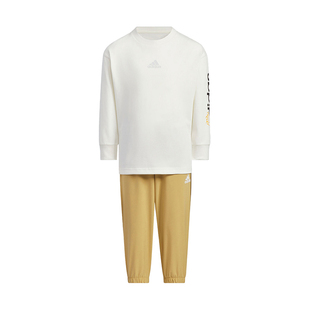 【自营】Adidas/阿迪达斯奶龙联名款儿童运动休闲长袖套装JF1367