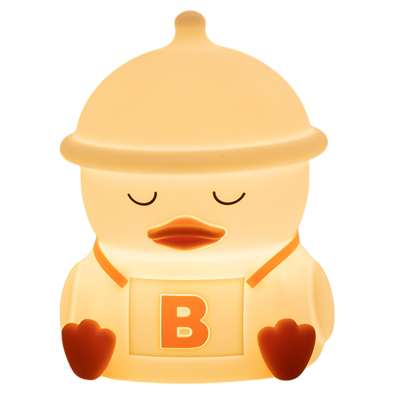 BB鸭硅胶USB小夜灯语音遥控