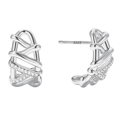 Onchic破茧新生耳钉设计感小众