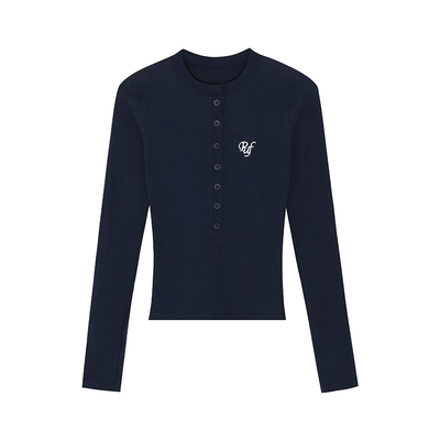 长袖美式紧身长袖短款