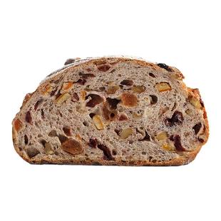 奈时NICEBAKER 黑麦裸麦水果三重奏乡村硬欧包 手作全麦粗粮面包