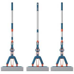 懒人大号海绵拖把头挤水免手洗净拖地神器胶棉家用吸水一拖地拖布