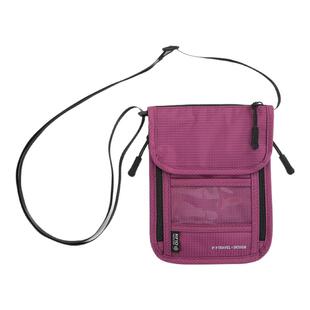 出国旅行护照收纳包防盗刷随身便携挂脖登机证件包卡包斜跨手机包