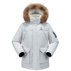企鹅驭雪派克羽绒服情侣款
