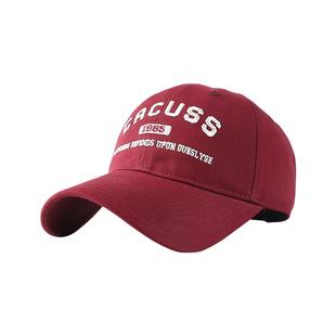CACUSS帽子女明星秋冬棒球帽户外遮阳防晒帽大头围鸭舌帽男宽帽檐