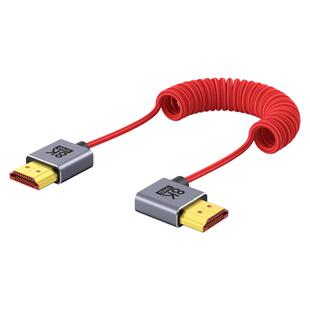 温联HDMI线2.1高清弹簧线8K/60HZ相机电影机导演监视器电视机显示器机顶盒投影仪电脑笔记数据连接线120hz360
