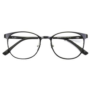 金世佳同款眼镜框男超轻防蓝光近视变色眼镜女潮黑框圆形复古文艺