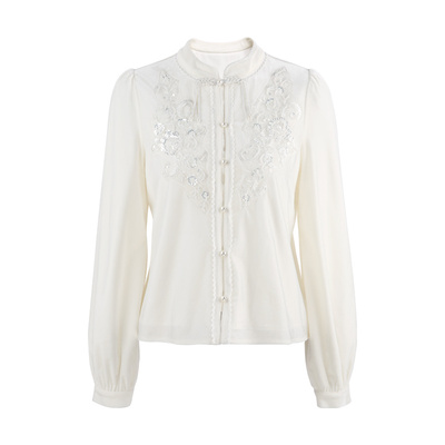 韩语琳空间设计感小众长袖打底衫