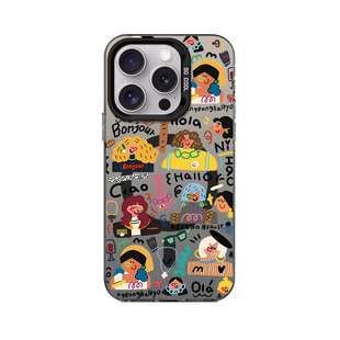 【Magsafe磁吸】幸运多巴胺适用于苹果17promax手机壳iphone16彩银小米13pro保护套15/14plus高级12/11华为