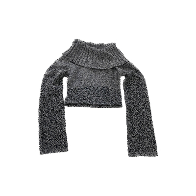 MEDIUMWELL堆堆领花纱套头衫