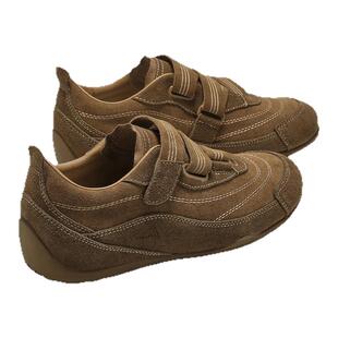 millies妙丽加绒德训鞋女款舒适运动阿甘鞋休闲鞋复古平底鞋春季