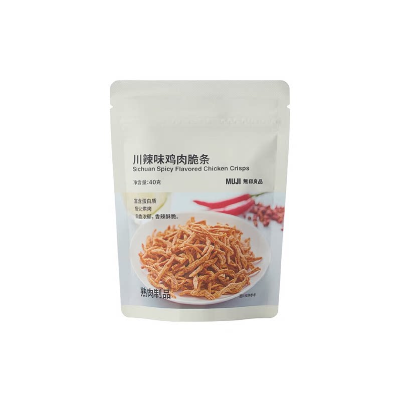 MUJI无印良品川辣鸡肉脆条香酥