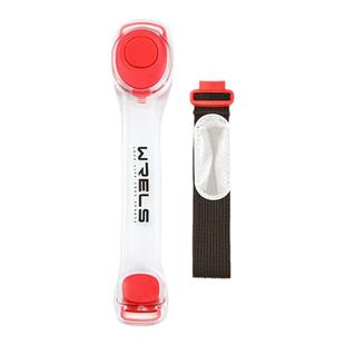 发光跑步手臂带运动手环夜跑骑行安全信号灯绑腿腕带反光警示装备