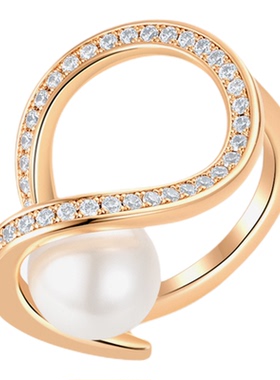 G XIAOXIAO 轻奢小众高级个性简约百搭戒指 F15D75