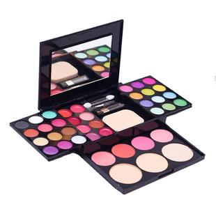 舞台妆眼影盘彩色闪粉亮片六一儿童节表演考级专用化妆品套装全套