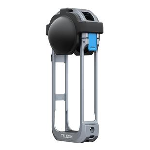 泰迅适配insta360x5金属兔笼影石全景运动相机X5保护边框金属快拆转接底座多功能拓展框防摔防撞壳配件