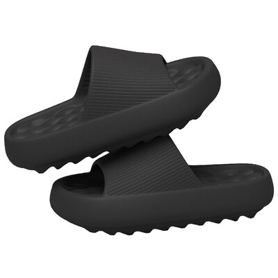 踩屎感椰子拖鞋男士夏季厚底