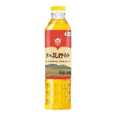 新油上市5月 中粮塔原红花籽油400ml*2瓶 物理压榨一级