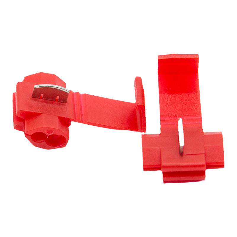车用免破线免剥线免剪线无损分红色快速接线器接线卡子接头接线夹