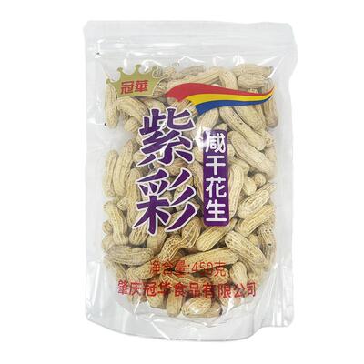 冠华450克黑花生坚果零食