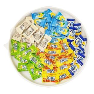 出口硬糖冰红冰绿茶味糖乌龙茶海盐咸柠檬汽水可乐雪碧雪柠芬橙达