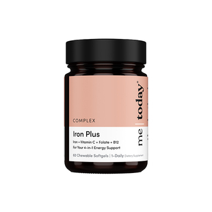 metoday补铁爆珠女性贫血孕妇补铁软胶囊富铁软糖女性铁剂