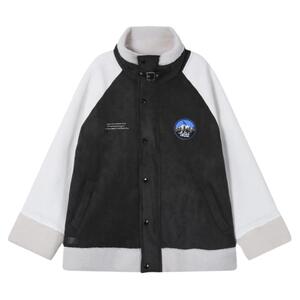 YUZI鱼子麂皮绒大衣棉服复古外套大码女装冬微胖mm显瘦遮肉200斤