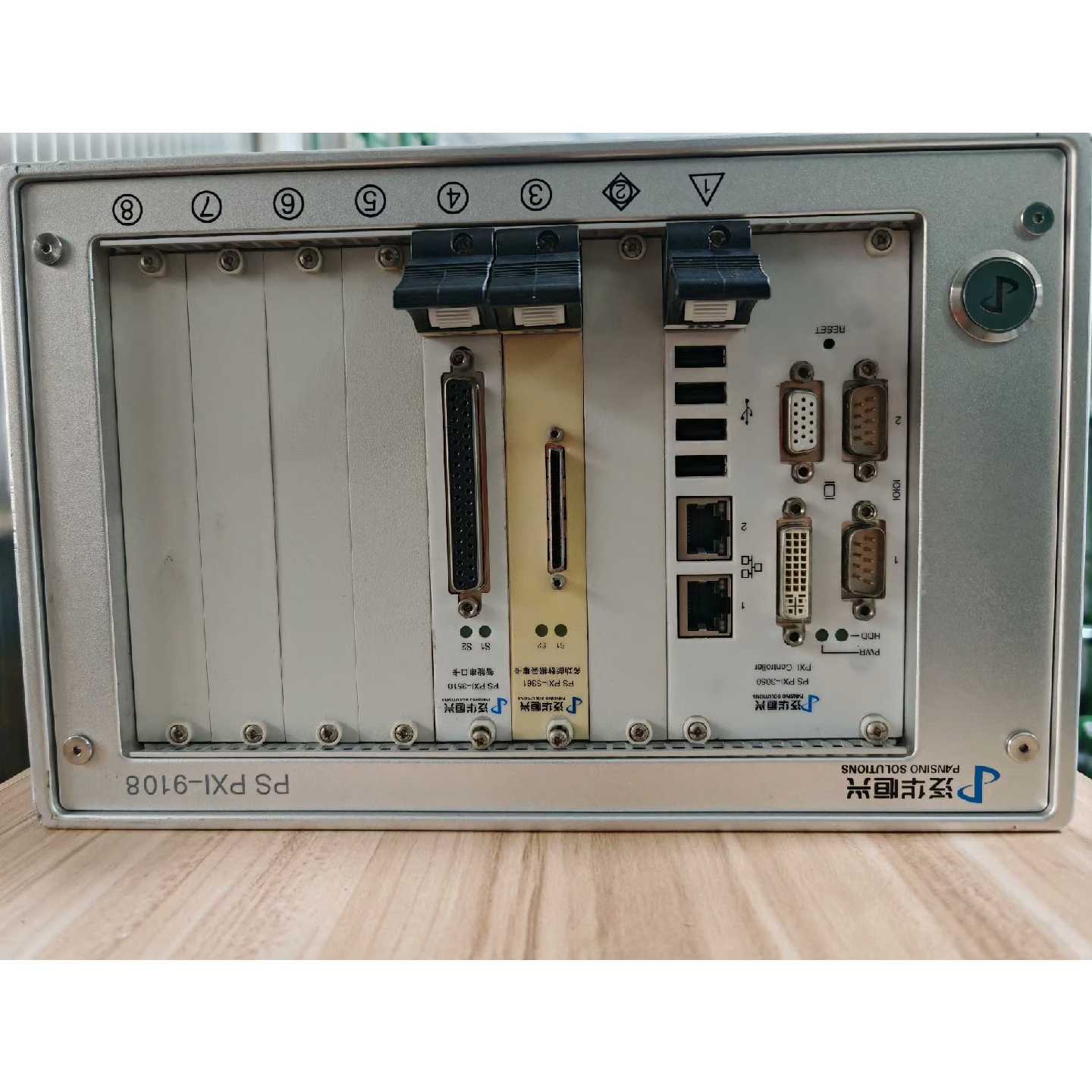 【议价-可维修】泛华恒兴PS PXI-9108数据采集机箱一整套 /二手均
