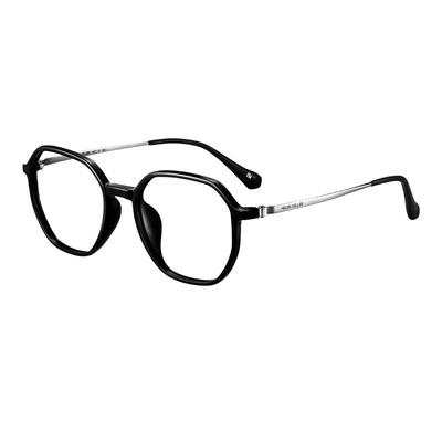 海伦凯勒素颜黑框近视眼镜