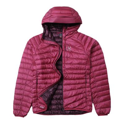 火柴棍haglofs户外防泼水羽绒服