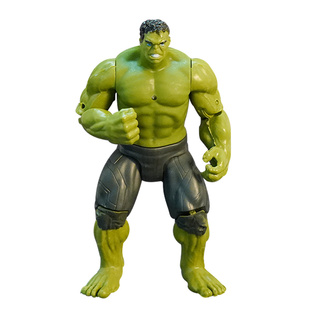 复仇者联盟摆件蜘蛛侠灭霸钢铁侠绿巨人手办可动人偶玩具套装礼物