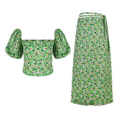 xinleilin牛油果针织四件套开衫