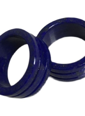 天然高品质青金石时尚情侣大青坊