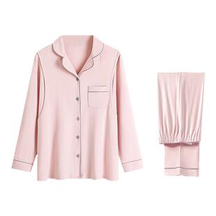 孕妇哺乳睡衣月子服纯棉A类5月份全棉吸汗产妇待产家居服两件套