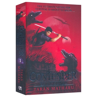 Contender The Chosen 竞争者系列1 天选之子 章节小说 生存挑战游戏 奇幻魔法故事 青少年英语课外读物 英文原版进口儿童图书