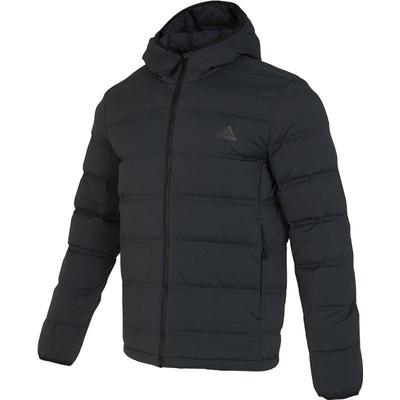 男子羽绒服阿迪达斯连帽