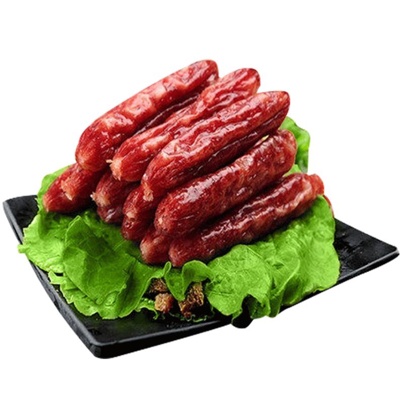 万隆杭味香肠500g散装 杭州特产广东广式腊肠腊味味批发团购 包邮
