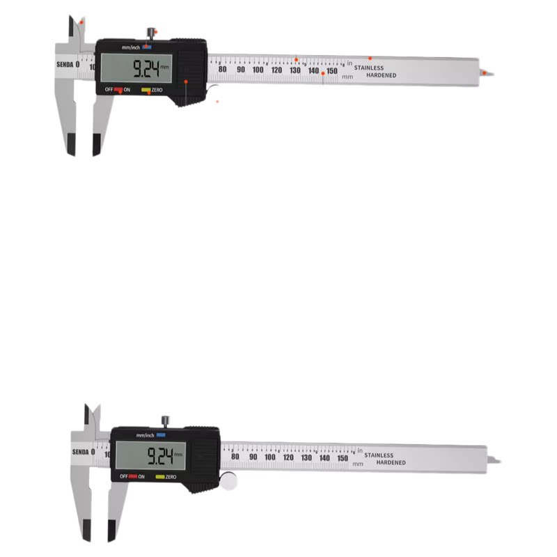 胜达游标卡尺125~300mm高精度尺深度测量尺一体式工业级游标卡尺