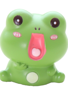 可爱青蛙桌面小玩偶治愈汽车摆件