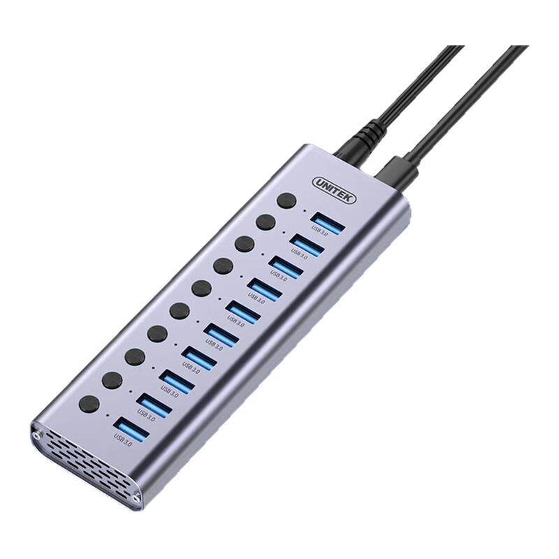 优越者USB3.0分线器10口HUB