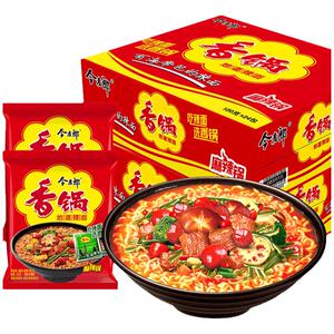 今麦郎麻辣香锅面袋面方便面整箱地道辣面泡面宿舍懒人速食面夜宵
