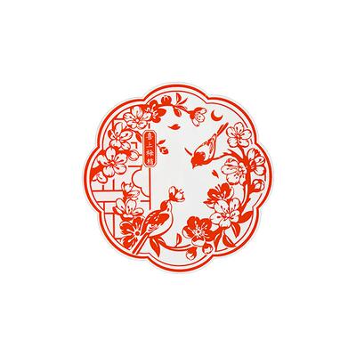 故宫淘宝喜气盈庭静电贴