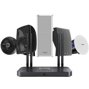 先科K1无线蓝牙会议重低音音箱店铺专吸顶壁挂式音响餐厅超市商用