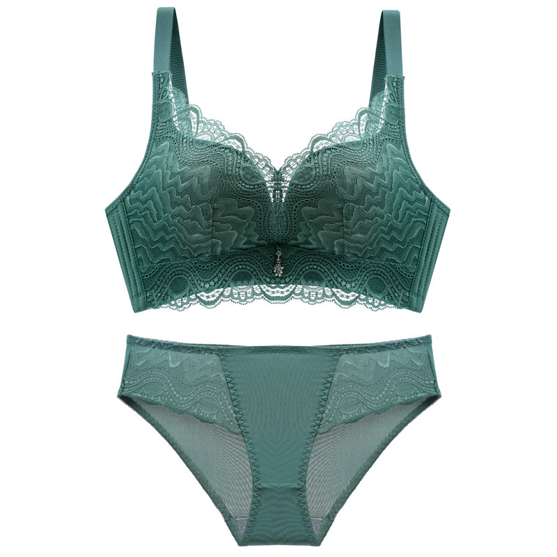 正品向大大内衣女天然乳胶小胸聚拢收副乳调整型防下垂文胸罩套装