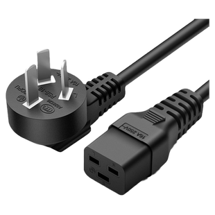 国标美标欧标英规转C19横插尾UPS/PDU服务器1.5平16A大功率电源线