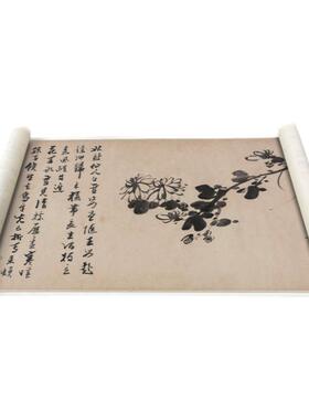墨花图明倪元璐古画高清微喷