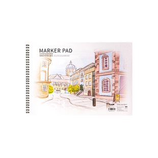 马克笔专用本加厚不透墨马克纸绘画本动漫手绘纸A4/A3不透纸美术生专用马克本学生画画绘画建筑设计空白画纸